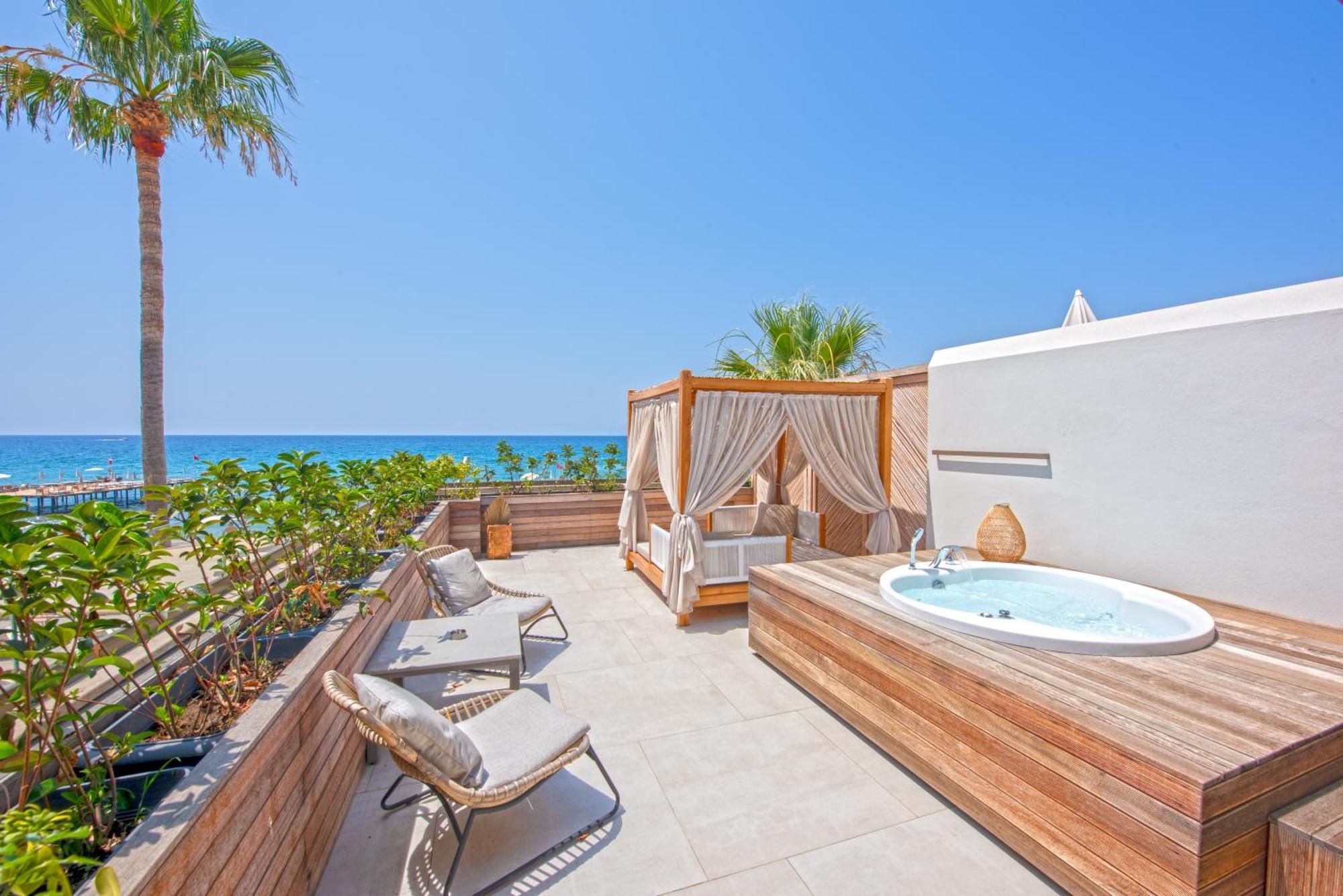 Day One Beach Resort & Spa - Adult Only Alanya Exterior foto The Spa at the Hotel